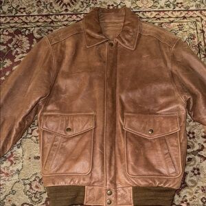 Men's Brown Leather Jacket